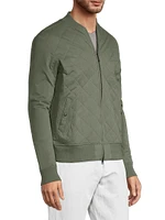 Quilted Premium Jersey Mayfair Bomber