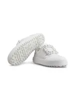 Viv Golf Embellished-Buckle Slip-On Sneakers