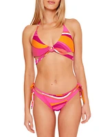 Vivid Vista Halter Bikini Top