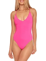 Monaco Twist-Back One-Piece Swimsuit