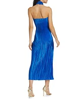 Soiree Sleeveless Pleated Gown