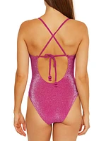 Cosmos Cut-Out One-Piece Swimsuit