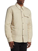 Point Collar Padded Shirt