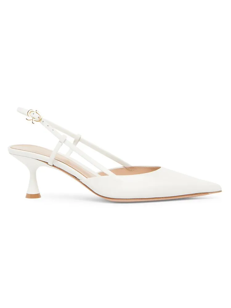 Ascent Leather Slingback Pumps