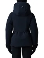 Iclyn Hooded Shell Down Ski Jacket