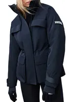 Iclyn Hooded Shell Down Ski Jacket