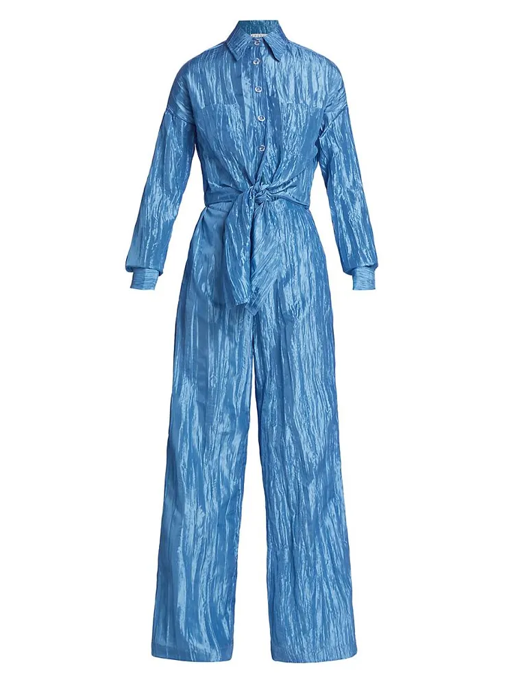 Signature Tie Front Jumpsuit