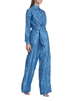 Signature Tie Front Jumpsuit