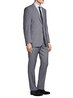 Siena Plaid Classic-Fit Wool Suit