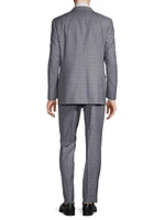 Siena Plaid Classic-Fit Wool Suit