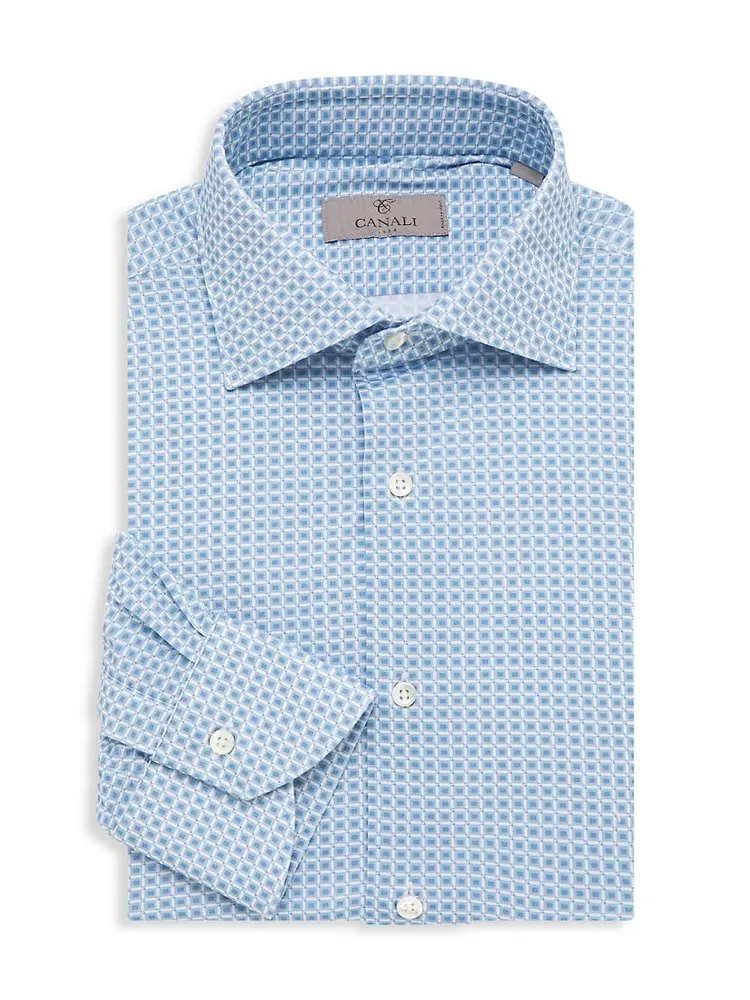 Geometric Dress Shirt