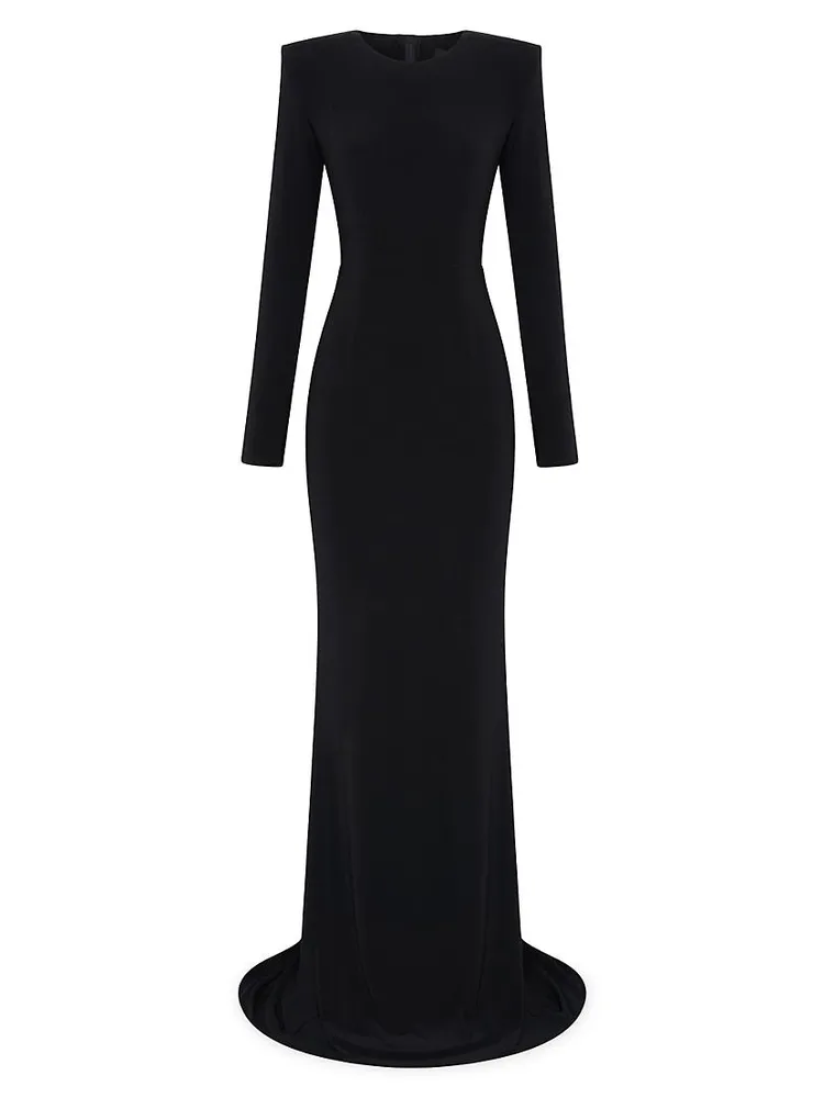 Forte Floor-Length Jersey Gown