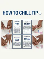 Chill Tips 90's Supermodel Press-On Nails