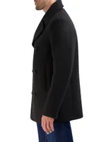 Stretch Wool Peacoat