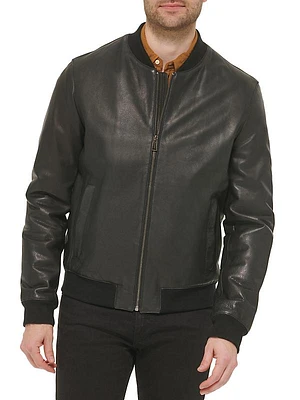 Varsity Leather Jacket