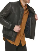 Varsity Leather Jacket