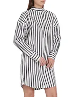 Striped Shirtdress