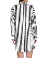 Striped Shirtdress