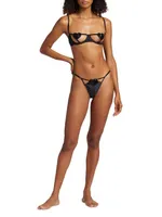 Heart Stretch-Silk V-String