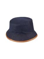 Denim-Style Bucket Hat