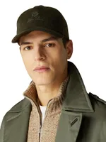 Velvet Cashmere Baseball Cap