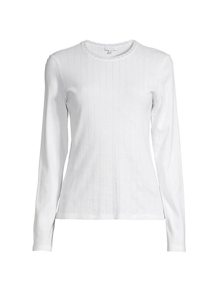 Rosario Cotton Long-Sleeve T-Shirt