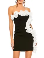 Strapless Ruffle Minidress