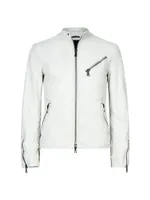 Conner Leather Racer Jacket