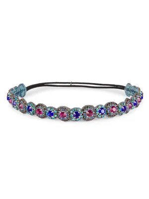 Vikki Crystal-Embellished Headband