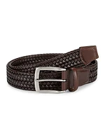 COLLECTION Woven Leather Belt