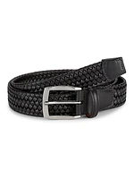 COLLECTION Woven Leather Belt