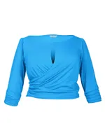 Tamara Keyhole Wrap Top