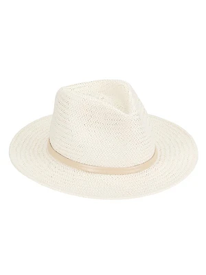 Packable Straw Fedora