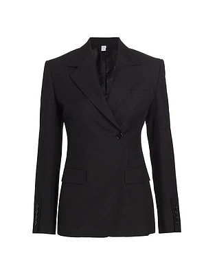 Claudete Single-Button Blazer