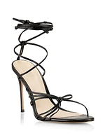 COLLECTION Strappy Leather Lace-Up Sandals