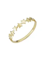 14K Yellow Gold Aim for the Stars Ring