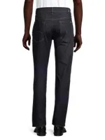 Straight-Leg Five-Pocket Jeans