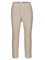 Amalfi Linen Slim-Fit Pants