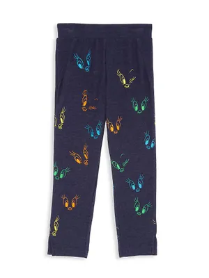 Little Girl's Tweety Bird Jogger Pants