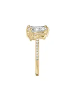 Toi Et Moi 18K Gold & 3.63 TCW Lab-Grown Diamond Engagement Ring