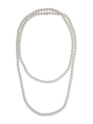 Jour Endless Faux Pearl Strand Necklace