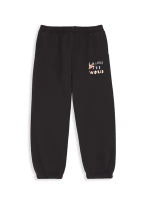 Little Kid's & Change The World Sweatpants