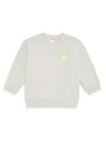 Little Kid's & Orbit Crewneck Sweatshirt