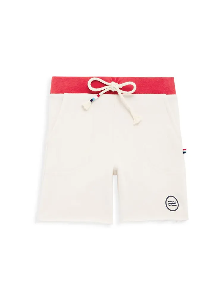 Little Girl's & Colorblock Americana Shorts