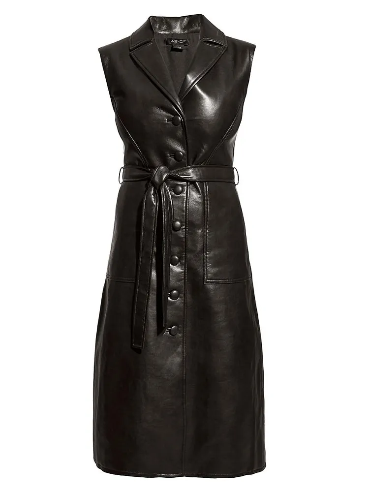 Lola Recycled Leather Dress