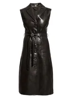 Lola Recycled Leather Dress