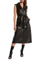 Lola Recycled Leather Dress