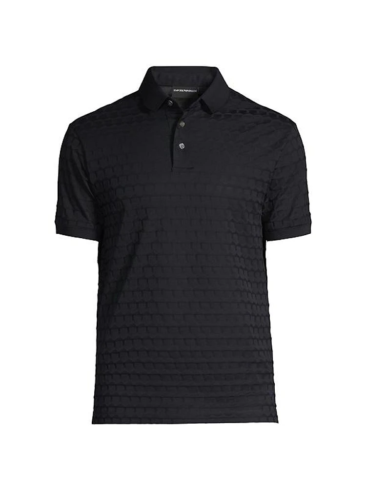 Textured Polo Shirt