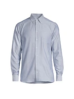 Textured Cotton Dress Shirt