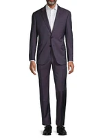 Textured Wool Suit